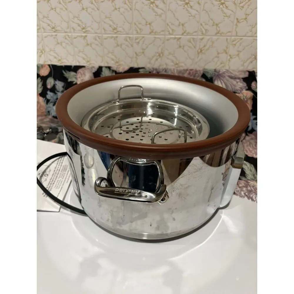 All-Clad 5qt Crock Base and lid ONLY *NO CROCK